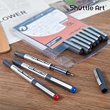 Shuttle Art Rollerball Pens 10 Pack 0.5mm Black Blue Red Quick Drying view 7