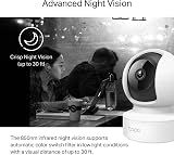 Tapo C212 Pan Tilt Indoor Camera 2K 3MP Night Vision AI Detection Ethernet WiFi view 7