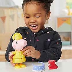 Peppa Pig Dress-Up Figure with 6 Easy-On Fashion