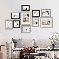 Povrgive Picture Frames Set of 10, Picture Frames