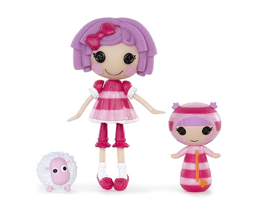 Lalaloopsy Mini Littles Doll, Pillow Featherbed/Blanket Featherbed