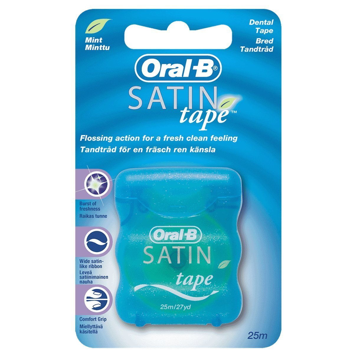 OralB Satin Tape Dental Floss 25m (6 Units) Amazon.co.uk Beauty