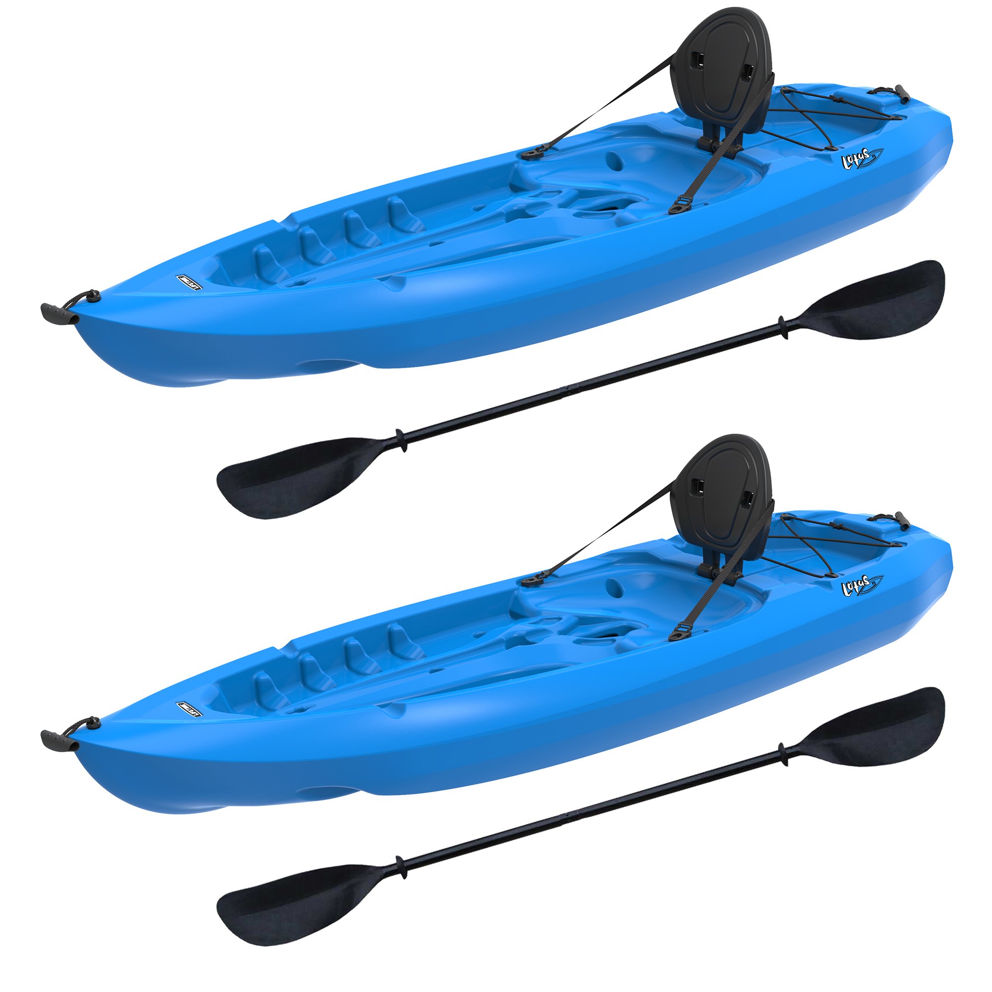 Lifetime Lotus SitOnTop Kayak with Paddle. missing seat and paddles