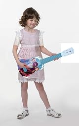 Lexibook Frozen My First Guitar 21 inch Nylon Strings Guide Included Blue K200FZ view 7