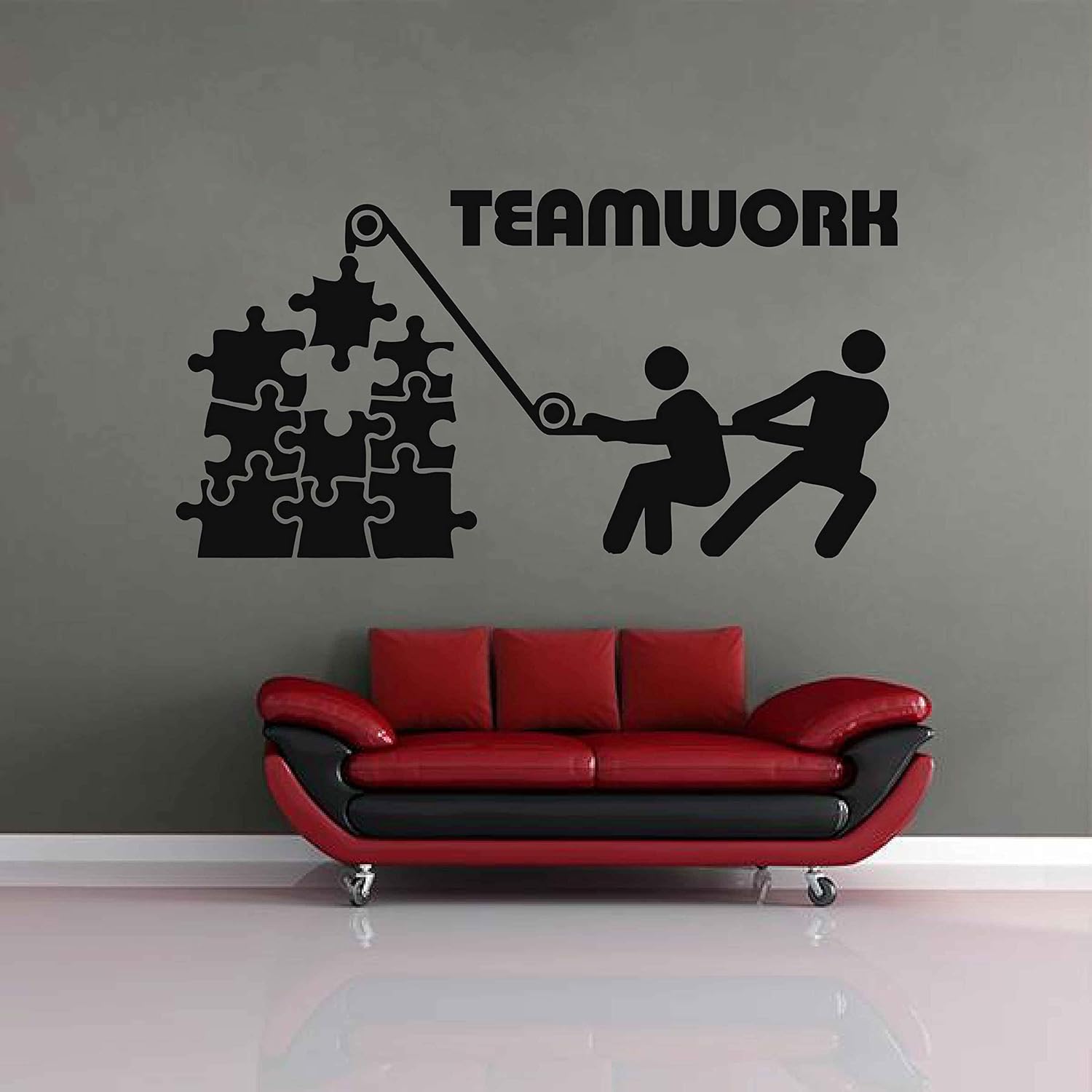 Amazon.com: teamwork wall decals for office office decals custom wall