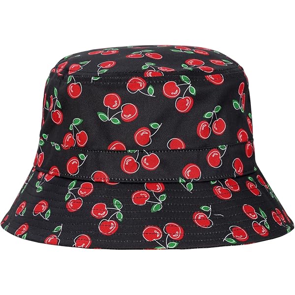 Joylife Fruit Print Bucket Hat Tropical Pattern Sun Hats  display picture 3