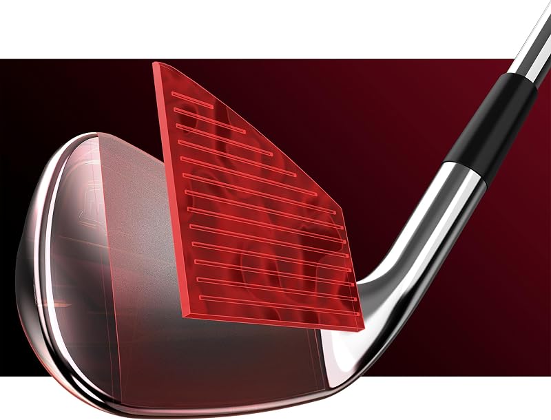 Tacos de golfe, conjunto de ferro forjado Dynapower, 5-PW, aço, para homens e mulheres