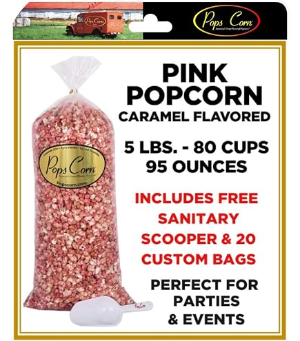 Amazon.com : Carnival Pink Popcorn : Grocery & Gourmet Food
