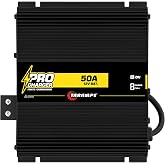Taramps PRO Charger 50A 12V Battery Charger &amp; Power Supply Adjustable 12V-14.4V Output, Automatic 110V/220V Input, Car Audio Power Supply with Thermal Protection &amp; LED Indicators