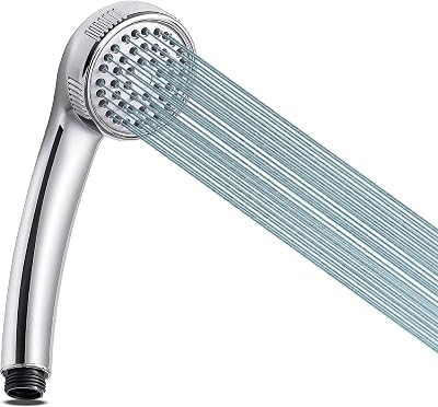 AQUALONA Aquaspray Handheld Shower Head 2 Faces Rub Clean Nozzles