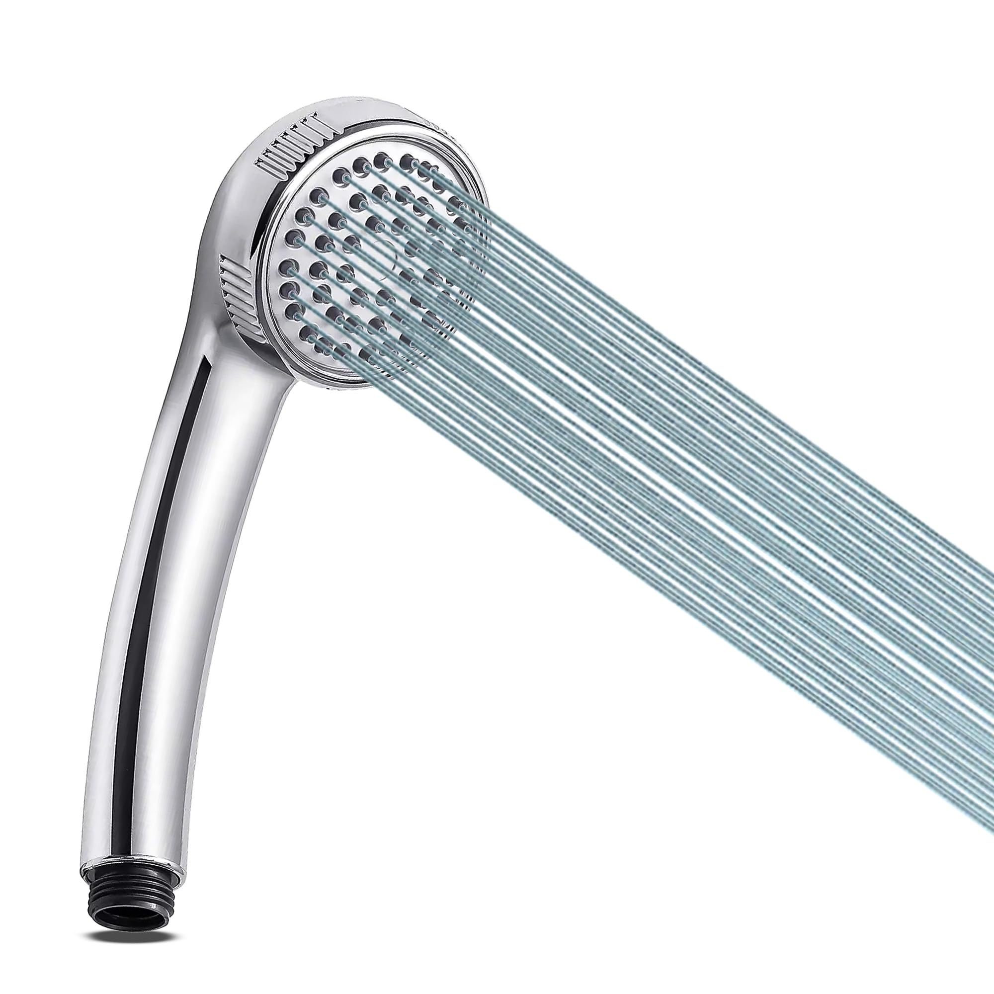AQUALONA® Aquaspray Handheld Shower Head - 2 Faces Supplied - Saves Water - Boosts Water Pressure - for High & Low Water Pressure - Rub Clean - Adult, Children, Pet, Home, Gym - Universal