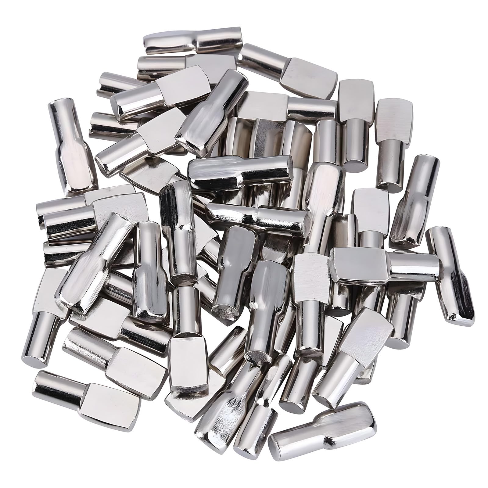 Photo 1 of 120 Packs Shelf Pins, 5mm Shelf Support Pegs Spoon Shape Cabinet Furniture Tbestmax