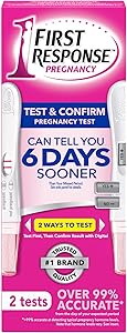 First Response 22600901334 Test and Amp Confirm Pregnancy Test Kits