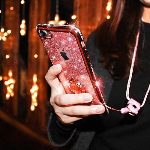 OCYCLONE iPhone 6 6s Case, Glitter Cute Phone Case Girls with Kickstand, Bling Diamond Rhinestone Bumper OCYCLONE iPhone 6 6s Case, Glitter Cute Phone Case Girls with Kickstand, Bling Diamond Rhinestone Bumper