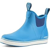 HISEA Women's Ankle Rain Boots, Rubber Fishing Deck Boots, Garden Boots for Women Waterproof