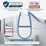 HNNHOME 870mm Bath Shower Screen Door Seal Strip 4-6mm Glass view 5