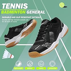 ASHION Pickleball Shoes for Men Tennis Racquetball