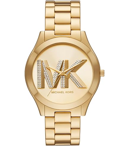 Amazon.com: Michael Kors Watch for Women, Bradshaw Gold-Tone  display picture 3