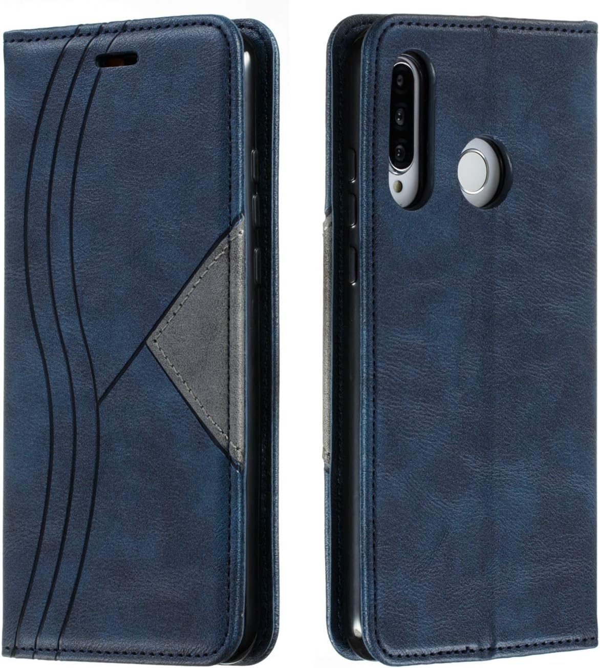 Huphant Compatible for Handyhülle Huawei P30 Lite Hülle Leder Geschäft