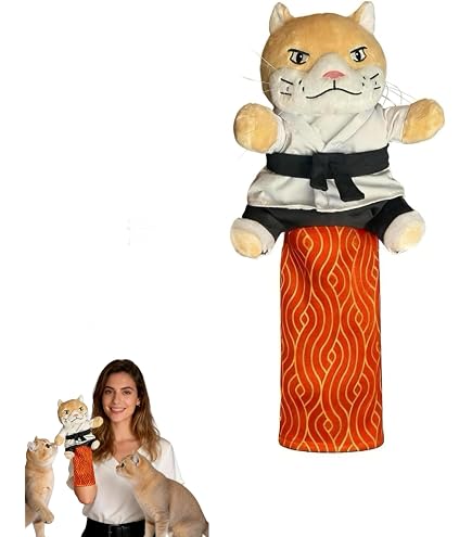Louffleur de marionnettes pour chats, jouet de lutteur pour chat, jeu