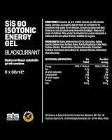Science in Sport GO Isotonic Gel 6 x 60ml Blackcurrant Vegan 22g Carbs view 5