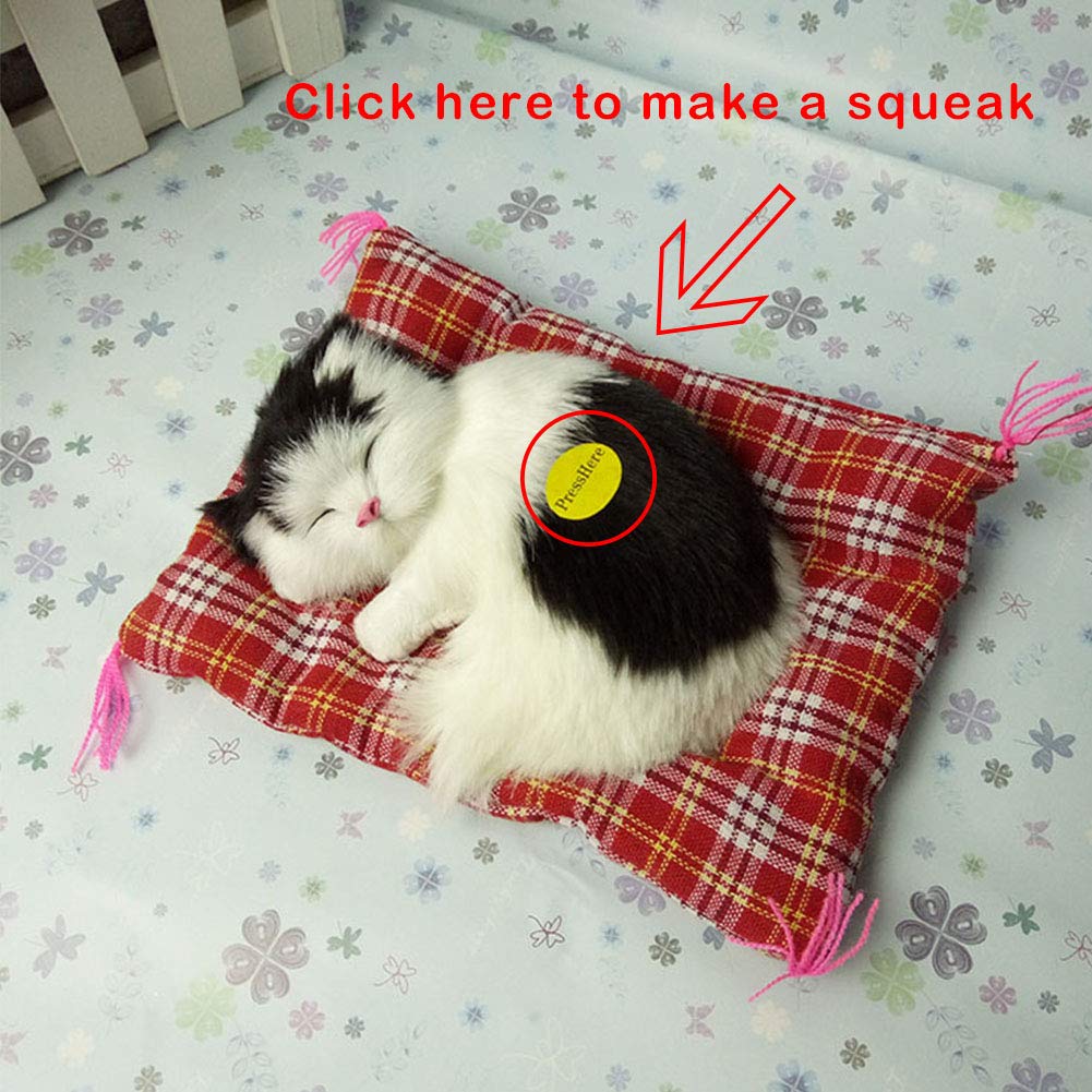 sleeping cat toy