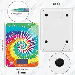 Tie Dye Food Scale Waterproof Digital Kitchen