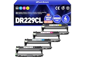 ZSTINT DR229CL Drum Unit Not Toner 4-Pack Replacement Compatible for Brother DR-229CL Imaging Drum MFC-L3720CDW MFC-L3780CDW HL-L3220CDW HL-L3280CDW HL-L3300CDW HL-L3295CDW L8245CDW MFC-L8395CDW Printer Set