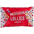 Smarties Double Lollies Individually Wrapped Gluten Free Peanut Fat Free Grape Strawberry Orange Lemon Flavors Perfect for Birthdays & Halloween Parties Made by US Candy Company Since 1949-9 oz Bag