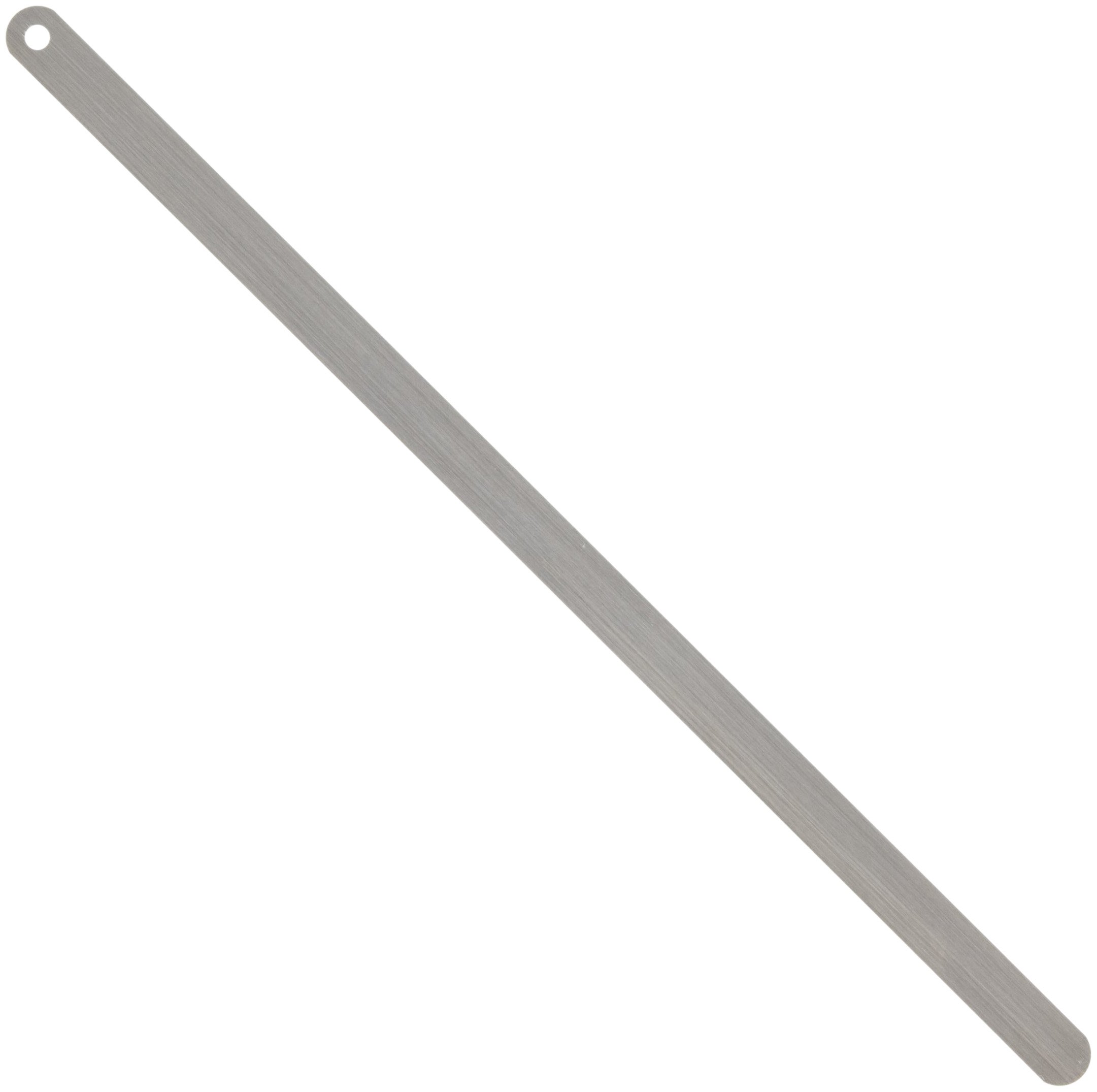 Starrett 667M-35 Steel Thickness Feeler Gage, 0.35mm Thickness, 12.7mm Width, 300mm Length