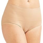Jockey 2-Pack Life Women's Tummy Slimming Brief - Style 5623 (S, Nude)