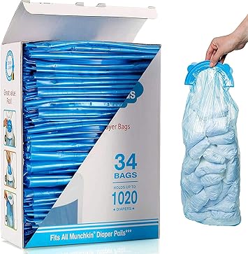munchkin diaper pail refills amazon
