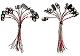 LampVPath 10 Pcs I TYPE 9 Volt Battery Clip And 10