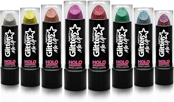 Glitter Me Up Glitter Rouge à Lèvres Holographiques 45g 8