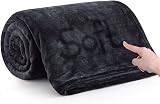Moonlight20015 Fleece Blanket King Size 270x230 cm Soft Silky 400 GSM