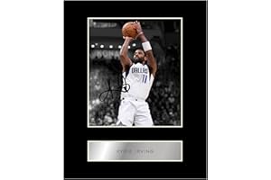 ICONIC PICS Kyrie Irving Print Signed Mounted Photo Display #01Printed Autograph Picture Print
