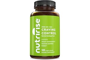 NutriRise Pure Garcinia Cambogia Extract 3000mg 80% HCA, Supplement for Weight Management, Appetite Control, Energy, Metabolism - Carb Blocker for Men & Women, Gluten Free, 120 Capsules