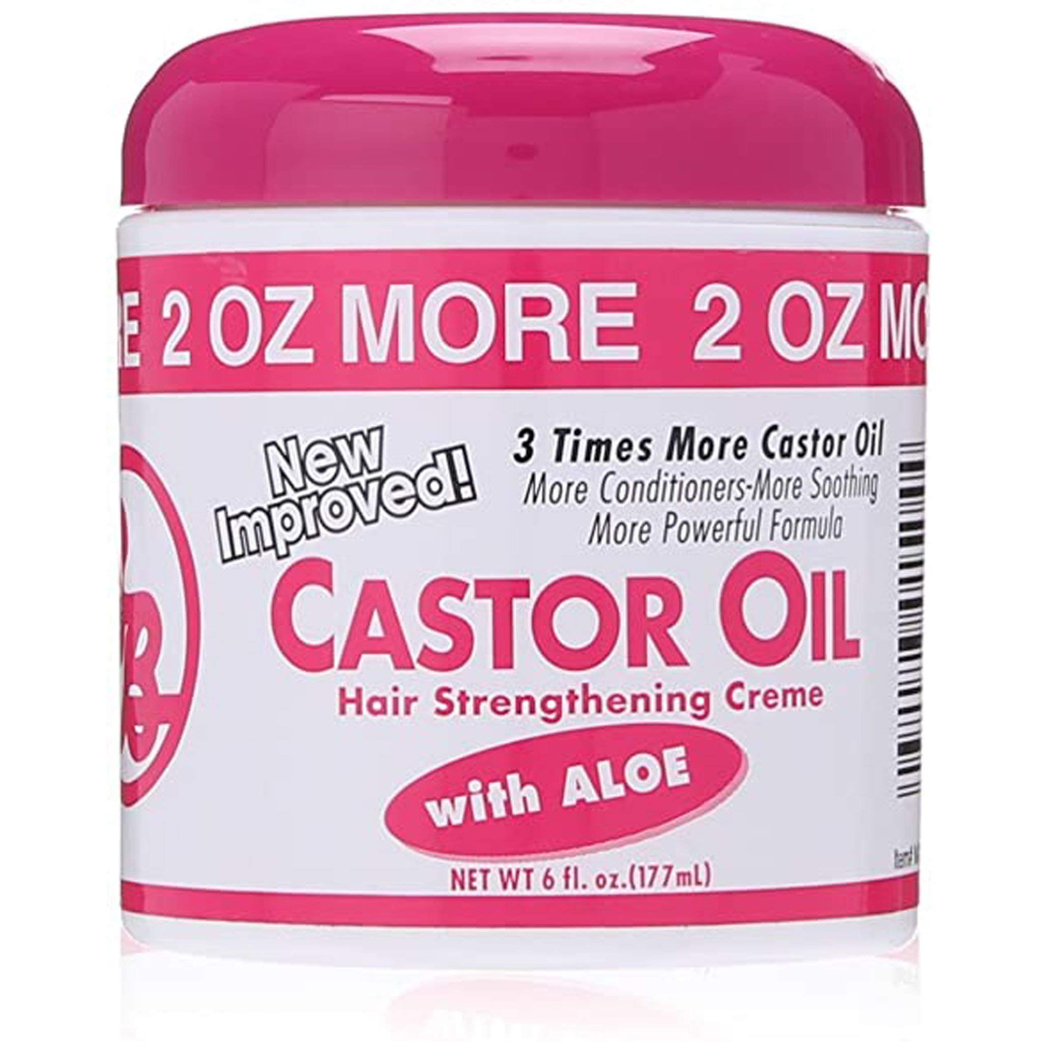 Photo 1 of Bronner Brothers Castor Oil Hair Strengthening Creme with Aloe 6 oz