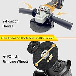 Cordless Angle Grinder for Dewalt 20V