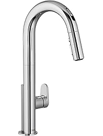 American Standard 4931380.002 Beale Single-Handle Pull Down Kitchen Faucet with Selectronic Hands-Free Technology...