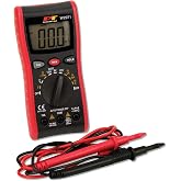 Performance Tool W2971 Auto-Ranging Digital Multimeter Tester | Volt amp ohm meter. Troubleshoots automotive and household circuits. Large LED display and protective boot