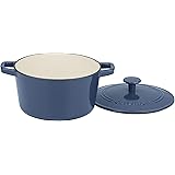 Cuisinart 3 Qt Casserole, Covered, Enameled Provencial Blue