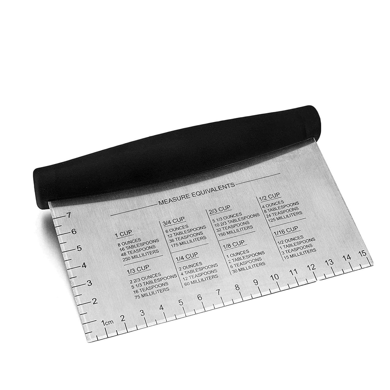 U Hoome Multi Purpose Bench Scraper Pizza Dough Scraper