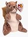 Ty Beanie Babies - Nuts the Squirrel