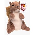 Ty Beanie Babies - Nuts the Squirrel