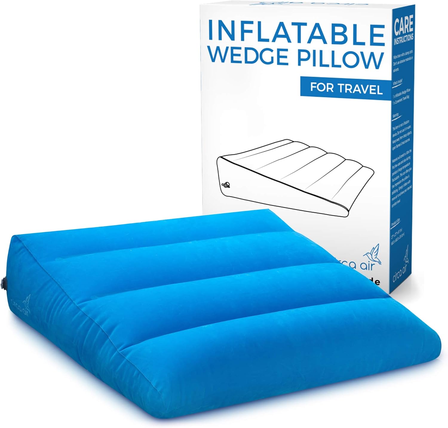 Circa Air Inflatable Wedge Pillow Large 27 X 27 X 8 In