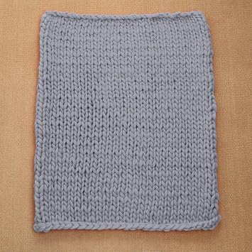 Strickdecke Pingtr Handgefertigt Gehakelt Gestrickt Decke Warm