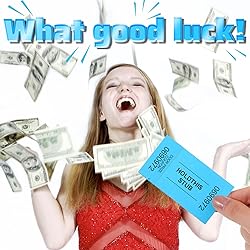 Kosiz 2400 Sheets Raffle Ticket Sheets Blue Chinese