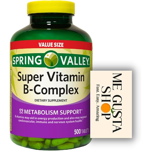 Amazon.com: Sprin Val-Ley Super Vitamin B-Complex Tablets Dietary