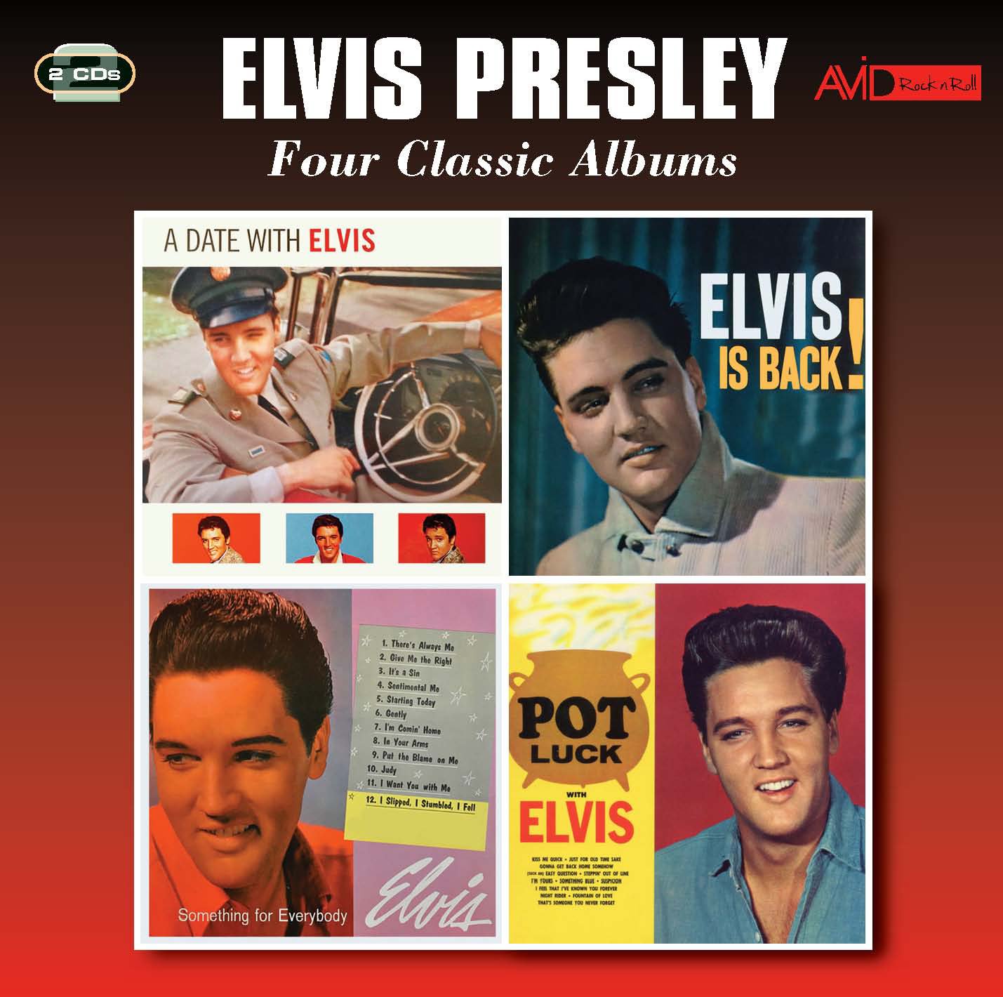 Elvis Presley Four Classic Albums (A Date With Elvis / Elvis Is Back